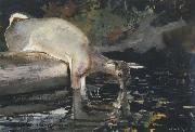 Winslow Homer, Deer Drinking (mk44)